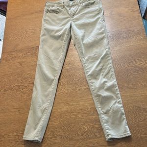 American Eagle size 10L tan jegging